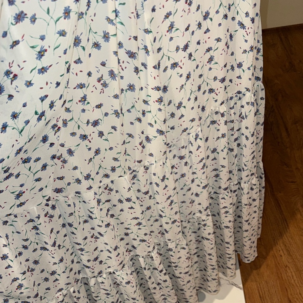 Code X Mode Floral V-Neck Maxi Dress sz L - Picture 5 of 8